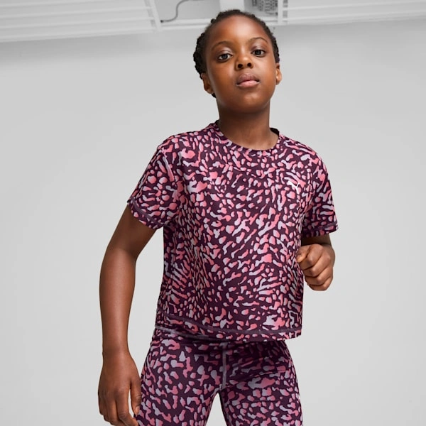 PUMA TRAIN FAVORITE Kort T-shirt til Store Børn: Ultimativ Stil & Komfort i Bevægelse!