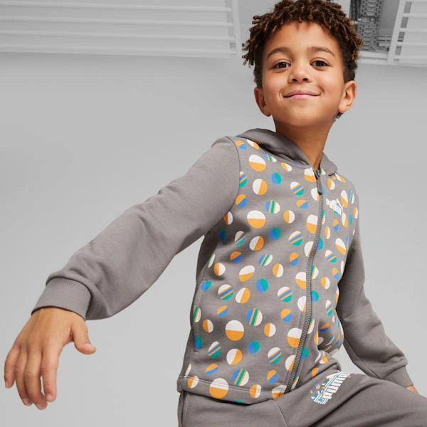 ESS+ Sommerlejr Hoodie til Småbørn fra PUMA: Lethed og stil for dit barns sommer!